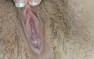 Girl with juicy pussy wants to feel a cock